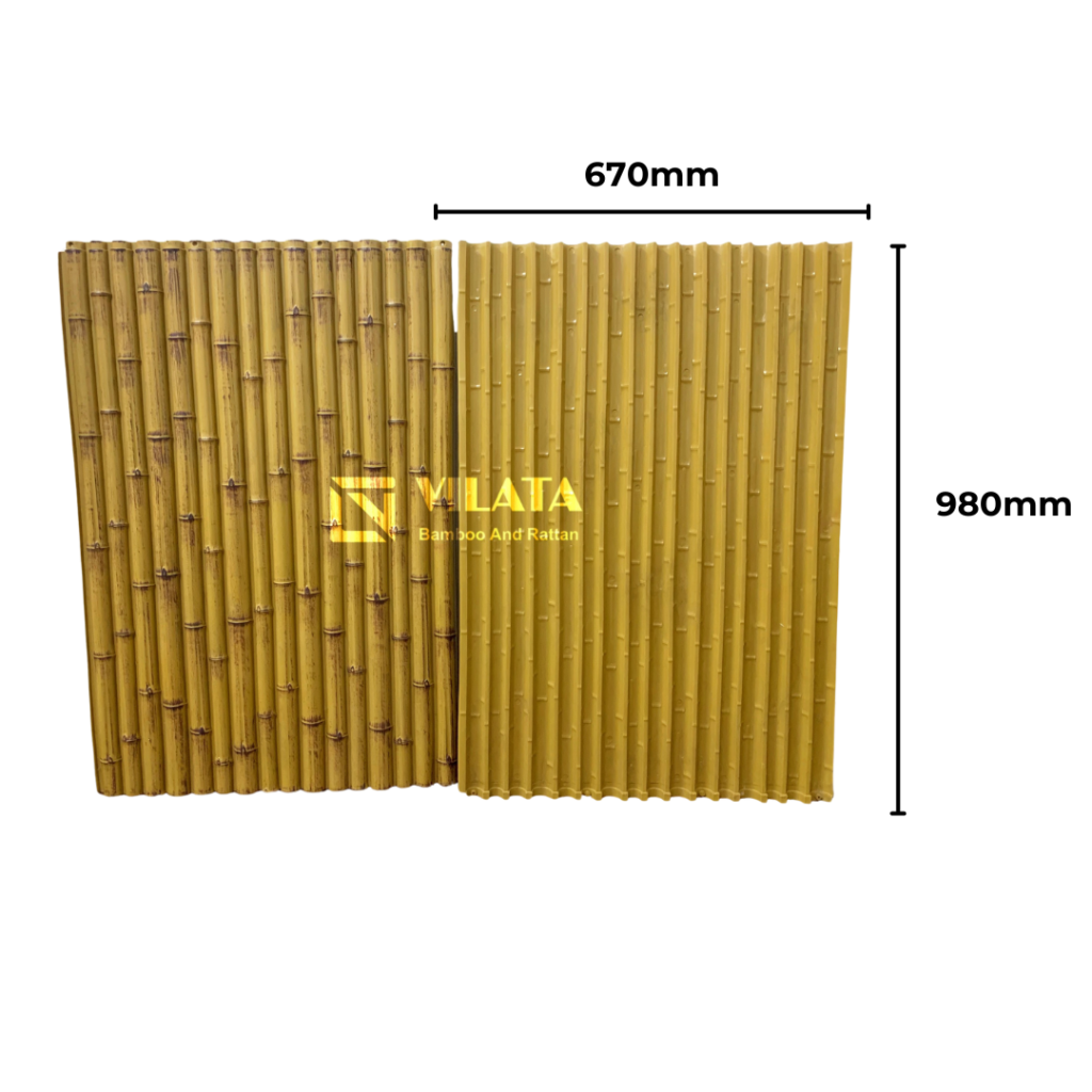 Kích thước tấm phên tre 0.67*0.98m