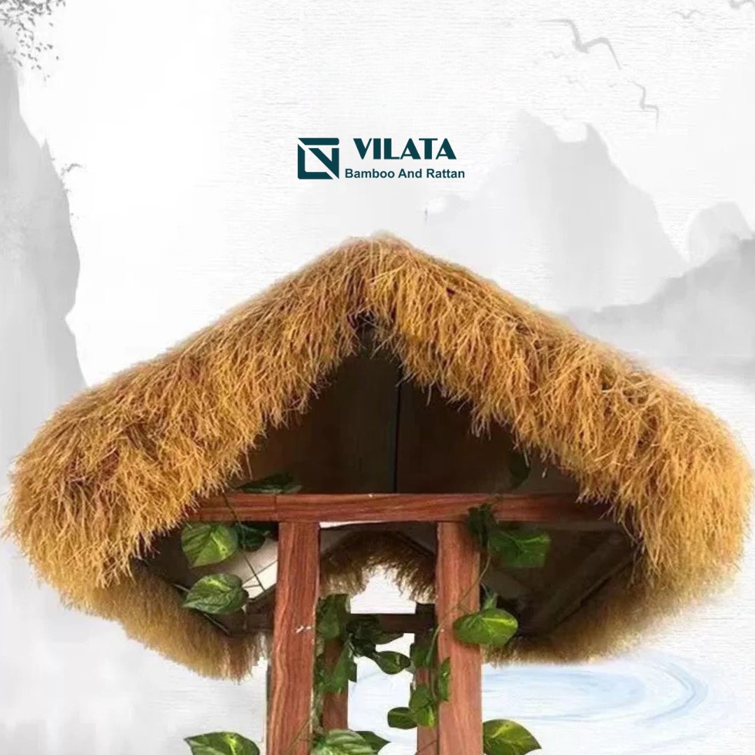 Sử dụng mái tranh nhân tạo đem lại hiệu quả tối ưu Sử dụng mái tranh nhân tạo đem lại hiệu quả tối ưu
