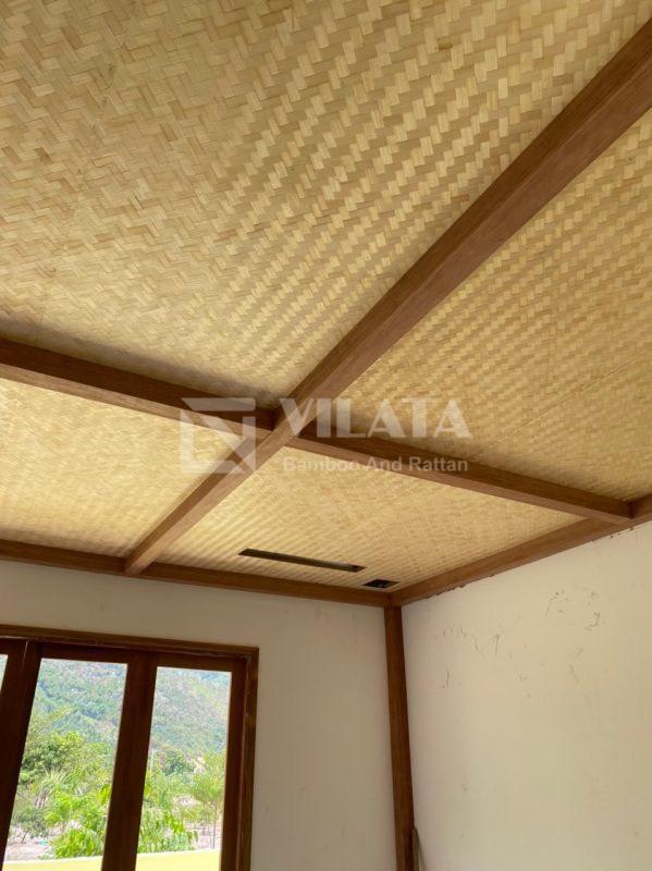 Cót ép tre ốp trần, ốp tường. Cót ép tre ốp trần, ốp tường.