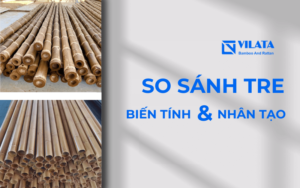 So sánh tre biến tính và tre nhân tạo