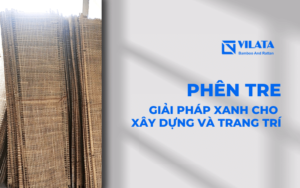 Phên tre trang trí và xây dựng